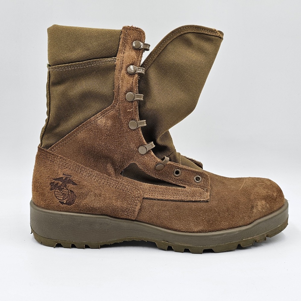 Belleville USMC Waterproof Gore-Tex Combat Boots Brown Mens 10.5 R USA Made